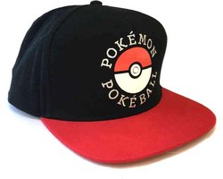 Pokémon Baseball pet Trainer Zwart/Rood