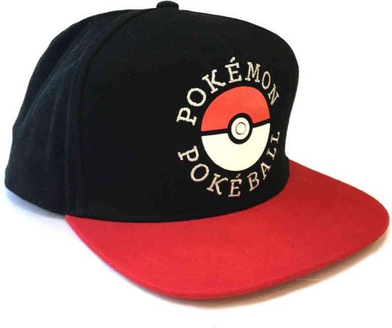 Pokémon Baseball pet Trainer Zwart/Rood