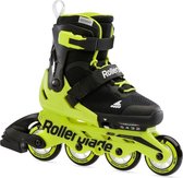 Rollerblade Microblade kinder inline skates 72 mm black / neon yellow