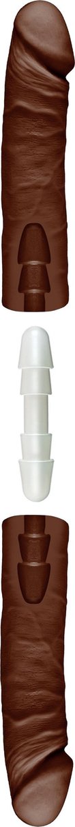 Goedkoopste Double D - Realistic Double ULTRASKYN Dildo - 16 / 40 cm