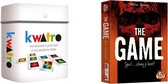 Spellenbundel - Kaartspel - 2 stuks - Kwatro & The Game