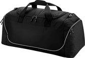 Quadra Teamkleding Jumbo Kit Duffelzak - 110 Liter (Zwart/lichtgrijs)