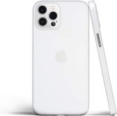 Coque iPhone 12 Pro Max extrêmement fine 6,7 pouces - transparente