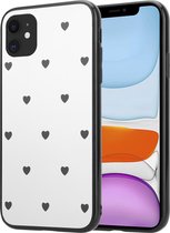 Love A Little geschikt voor Apple iPhone 12 / 12 Pro - 6.1 inch spiegel hoesje