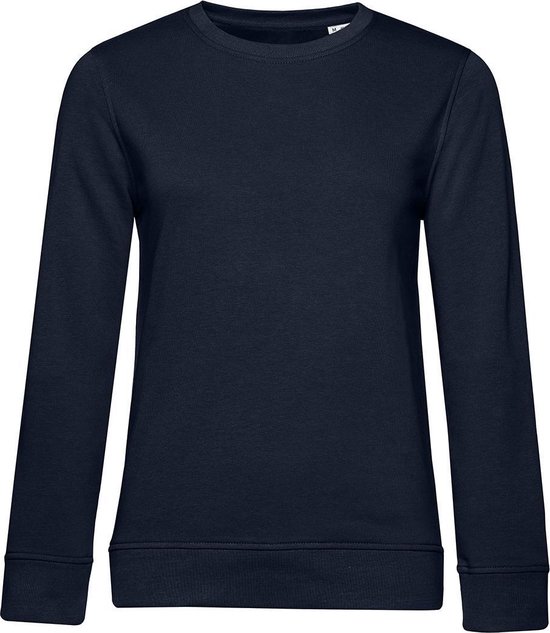 B&C Dames/dames Organic Sweatshirt (Marine)