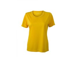James and Nicholson Vrouwen/dames Actieve Tee (Geel)