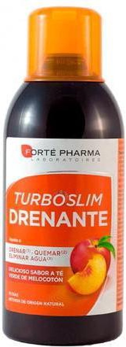 Digestive supplement Forté Pharma Turboslim Drenante 500 ml Peach