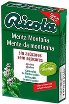 Ricola Menta Montaña Caramelos Sin Azúcar 50g