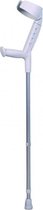 Loop Kruk Standaard met gesloten manchet Wit