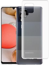 Cazy Samsung Galaxy A42 hoesje - Soft TPU case - transparant