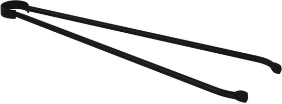 Smeedijzeren haardtang lengte 60 cm