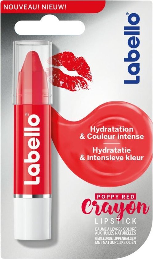 Labello Crayon lipstick Poppy Red - Labello