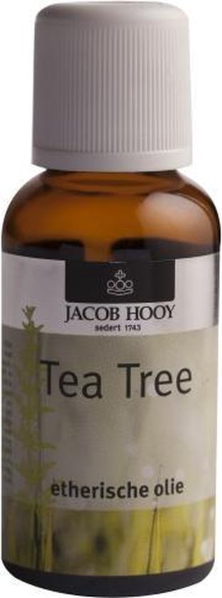 Aantrekkingskracht trainer Jabeth Wilson Jacob Hooy Tea tree - 30 ml - Etherische Olie | bol.com