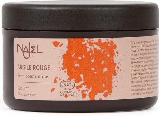 Najel Aleppo Gezichtsmasker van Rode Klei 150g
