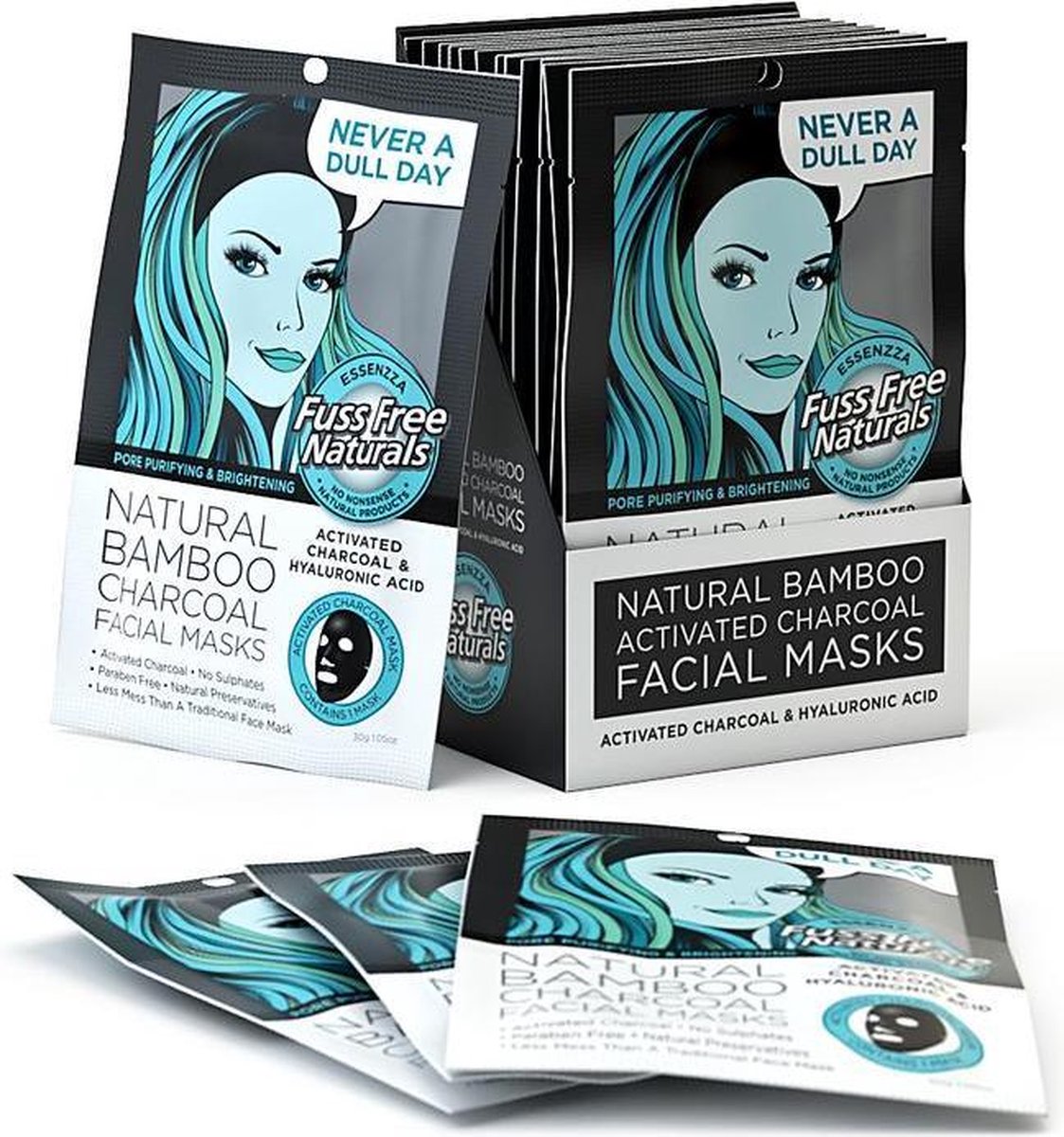 Fuss Free Nat Face mask pore purifying brightening 1st