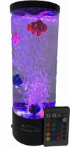 Magic Fish Light, Vis water bubbel zuil met afstandsbediening (Twinkle Toys)