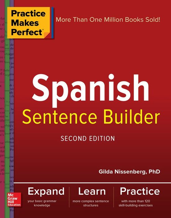 Practice Makes Perfect Spanish Sentence Builder, Second Edit ... - cover