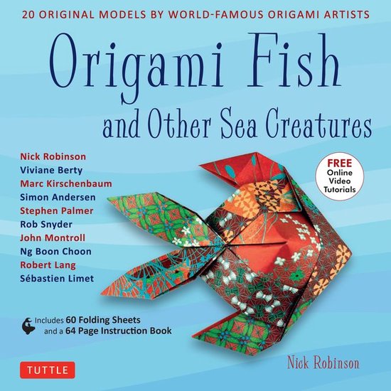 Origami Fish and Other Sea Creatures Ebook - cover