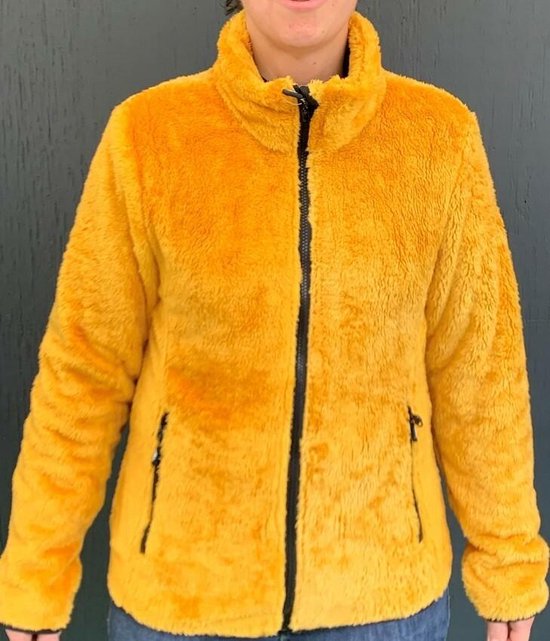 Nordberg fleece vest EVY yellow - maat M | bol.com