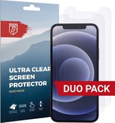 Rosso Apple iPhone 12/12 Pro Ultra Clear Screen Protector Duo Pack