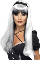 Dressing Up & Costumes | Costumes - Halloween - Bewitching Wig, Silver Over Blac