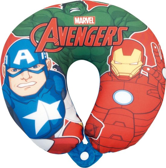 Marvel Nekkussen Avengers Junior 28 Cm Polyester Rood/blauw