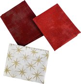 Grunge | Fat Quarter Bundle | Xmas Special | Red