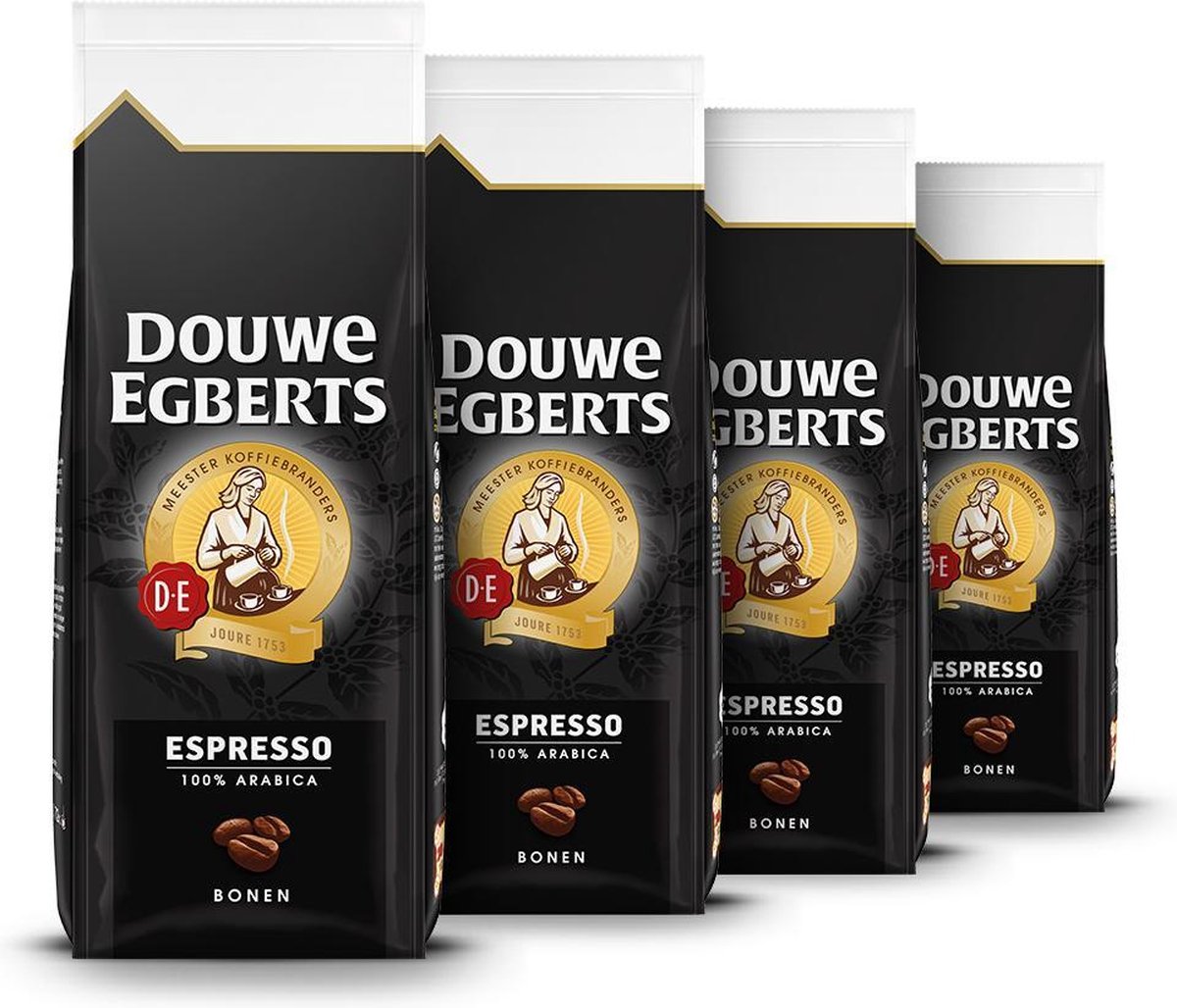 Douwe Egberts Espresso koffiebonen 4 x 500 gram