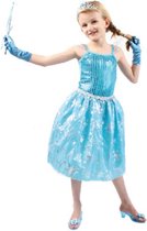 Verkleedjurk ijsprinses Elsa jurk maat 3-6 jaar