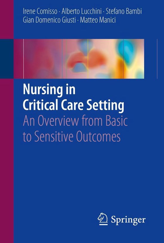 Nursing in Critical Care Setting - cover