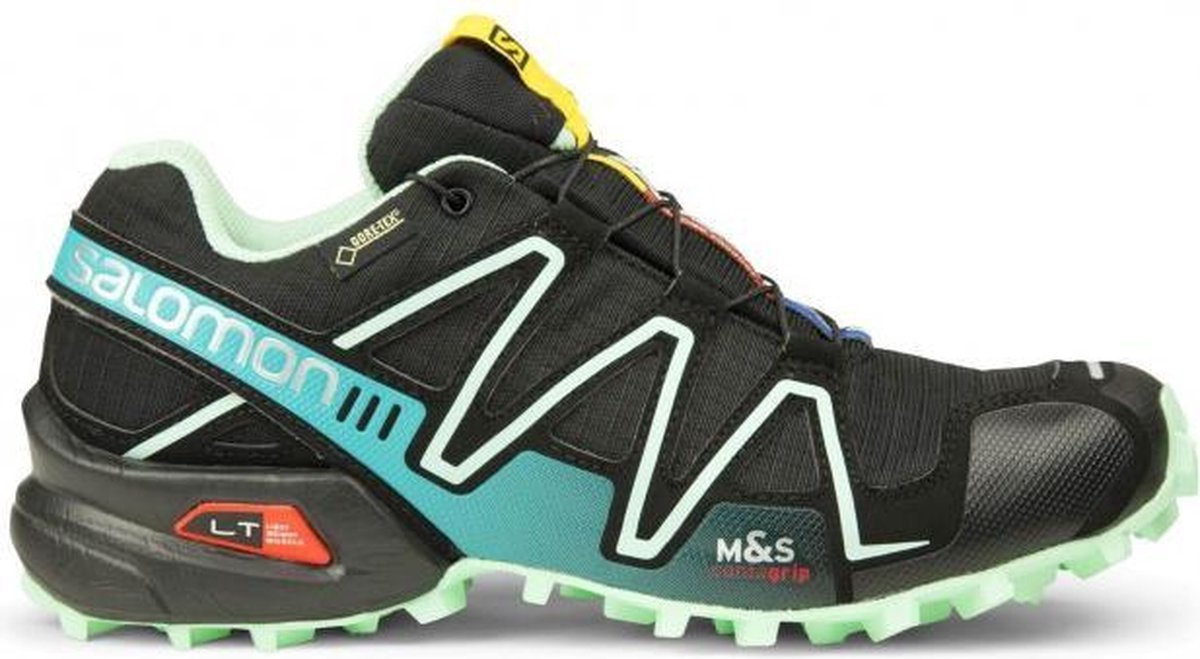 Salomon Speedcross 3 GTX trailrunning schoenen Dames zwart/turquoise Maat  40 2/3 | bol.com