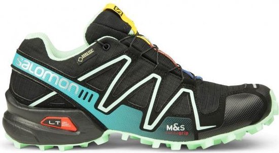 Salomon Speedcross 3 GTX trailrunning schoenen Dames zwart/turquoise Maat  40 2/3 | bol.com