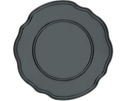 Baci Milano Baroque & Rock Onderbord - Ø 33 cm - Grijs