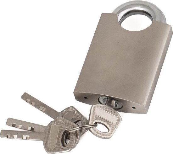 vaak Vlak Bedoel Veiligheids hangslot High Security met 4 sleutels | bol.com