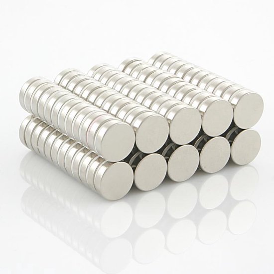 Neodymium Sterke Magneten - Magneet - SET 100 STUKS Schijfmagneten 20 x 5mm  - 6.3 kg... | bol.com