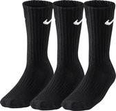 Nike  Swoosh  Sportsokken - Maat 46-50 - Unisex - zwart