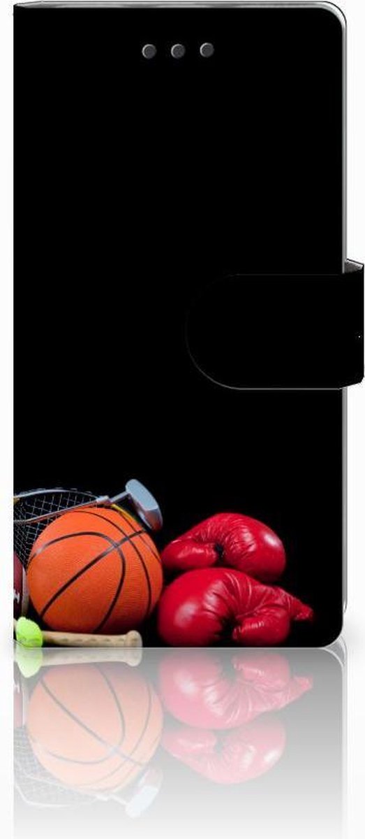 Huawei Ascend P8 Lite Wallet Case met Pasjes Sports