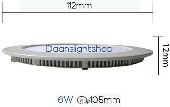 Osram Downlight Slim 120mm, LED Einbauleuchte, 8W, 3000K warmweiß, 550 Lumen, flaches Design, IP20, einfache Montage für Wohnräume und Korridore