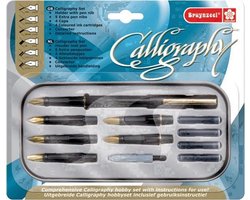 foto van Bruynzeel kalligrafie 14-delig met instructies - luxe