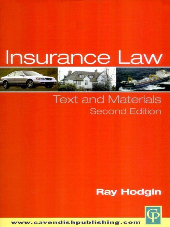 Insurance Law - cover
