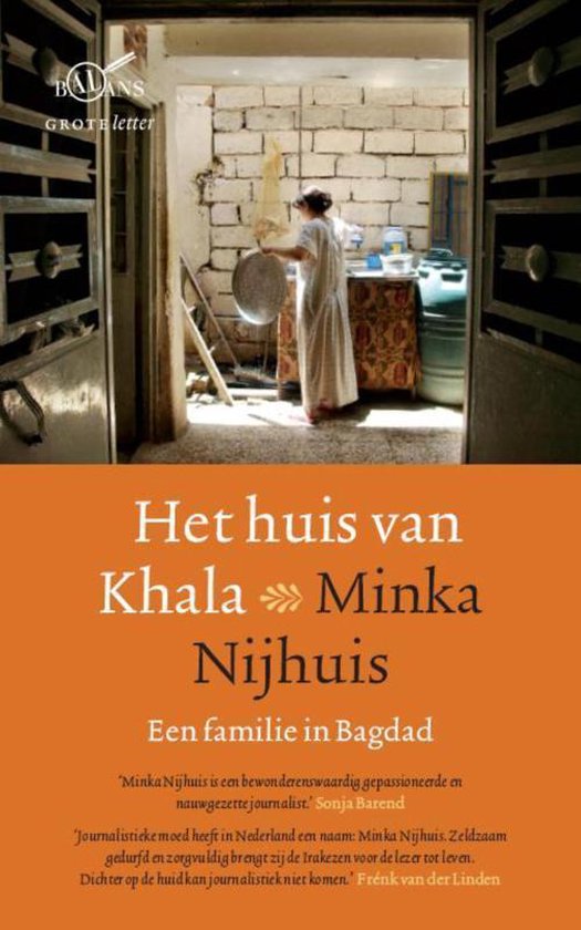 Cover van het boek 'Het huis van Khala (grote letter)' van Minka Nijhuis