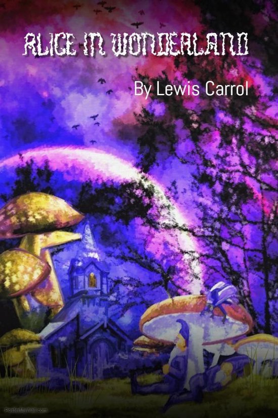New BookHill Classics - Alice in Wonderland (Illustrated) - cover