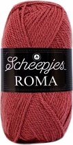 Scheepjes Roma 1668 oud roze rood PAK MET 14 BOLLEN a 50 GRAM. KL.NUM. 1606.