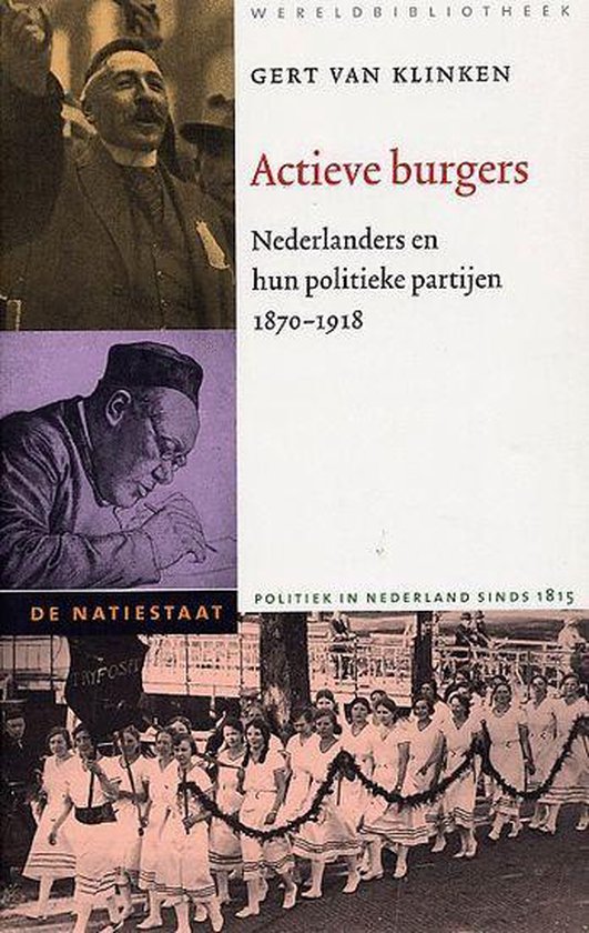 Cover van het boek 'Actieve burgers' van G.J. van Klinken