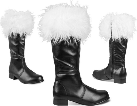 Kerstman Laarzen Luxe met Bont Kerstman Laarzen Luxe met Bont