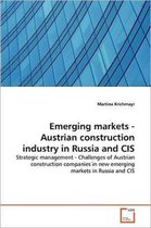 Emerging markets - Austrian construction industry in Russia and CIS