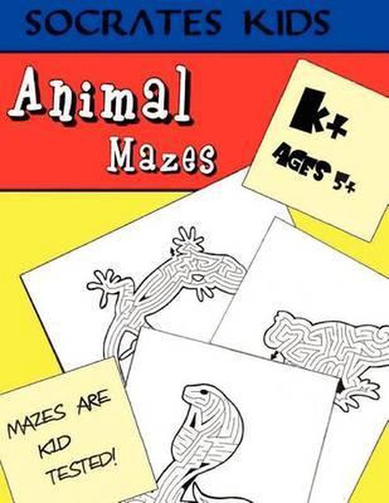 Animal Mazes (Socrates Kids Workbook Series) - cover