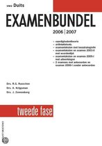 Examenbundel Vwo Duits 2006/2007