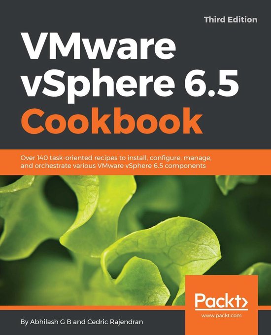 VMware vSphere 6.5 Cookbook - cover