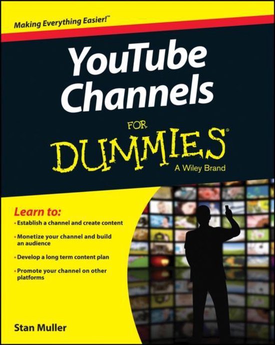 Youtube Channels For Dummies - cover